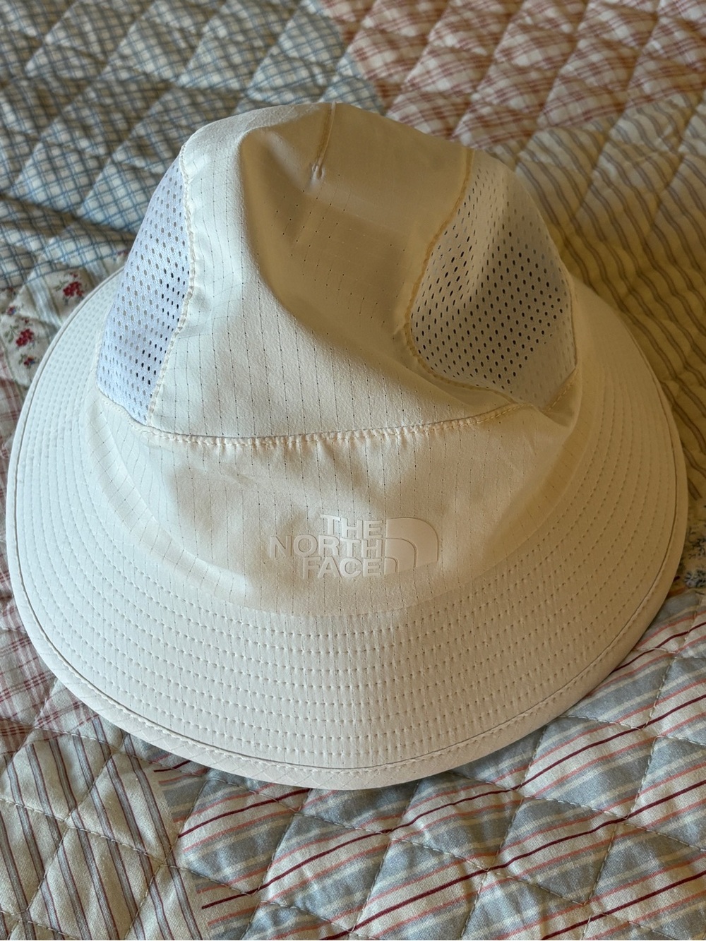 The North Face White Ventilated Bucket Hat